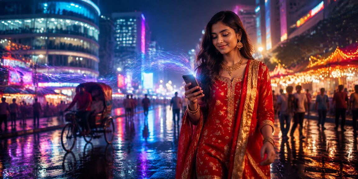 Lottery & Online Gaming Scene at Dhaka's Night Markets