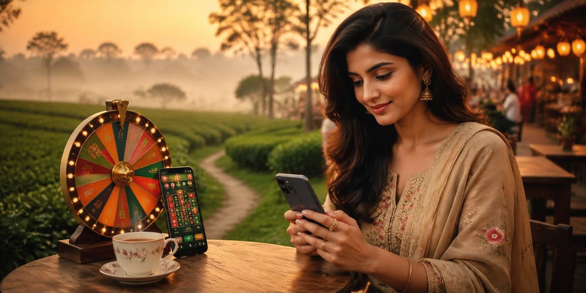 Scene from a Lucky Draw Event at a Tea Garden in Sylhet